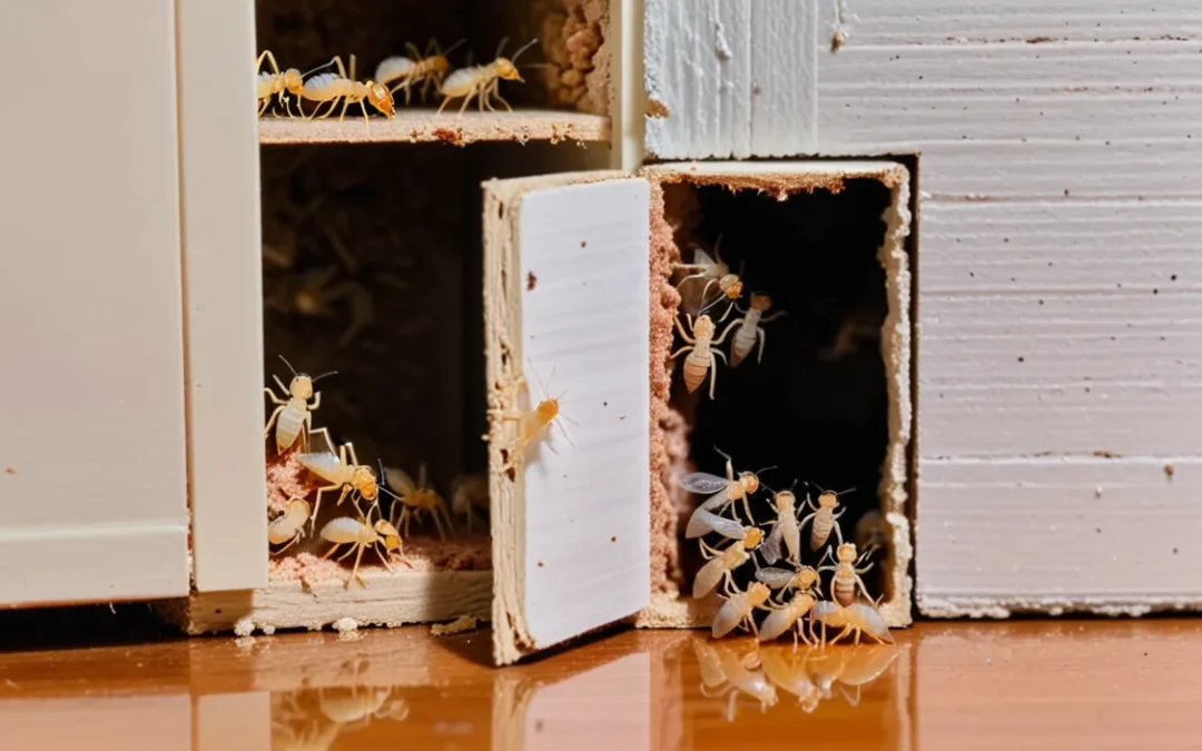 O que faz aparecer cupim em um determinado ambiente?