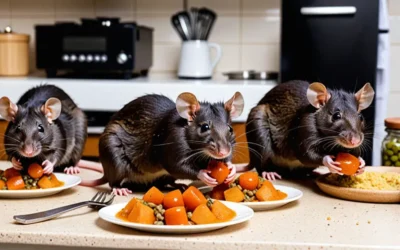 Dedetização no outono: por que ratos migram para áreas internas