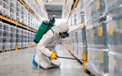 Dedetização industrial: pragas que afetam estoques e produção